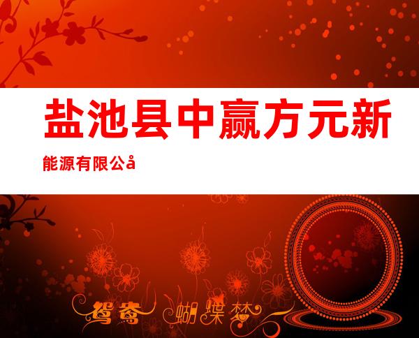 盐池县中赢方元新能源有限公司